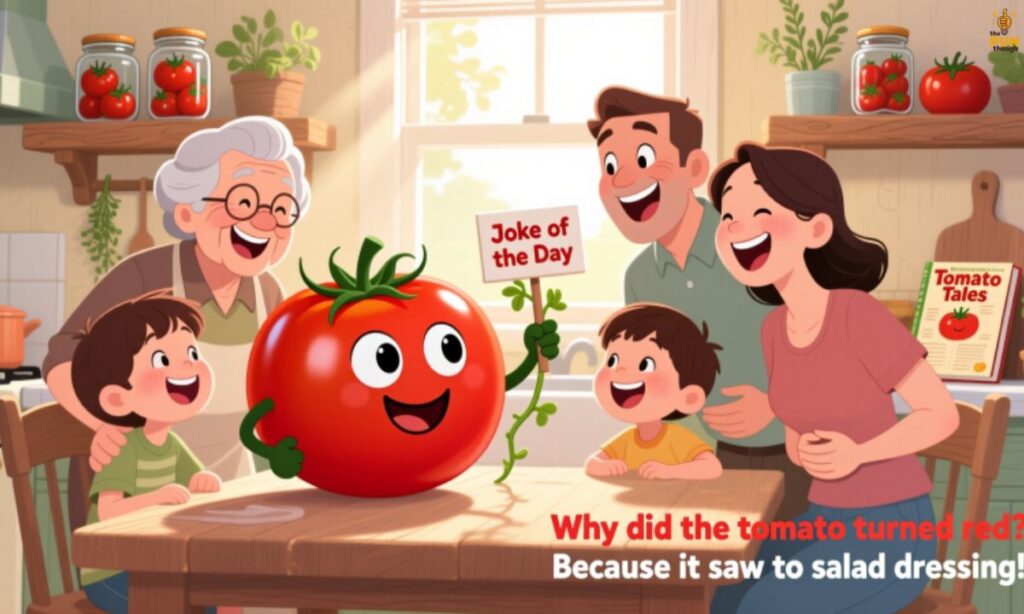 👨‍👩‍👧‍👦 Family-Approved Tomato Jokes Everyone Can Laugh At
