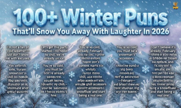 100+ Winter Puns That’ll Snow You Away With Laughter In 2026