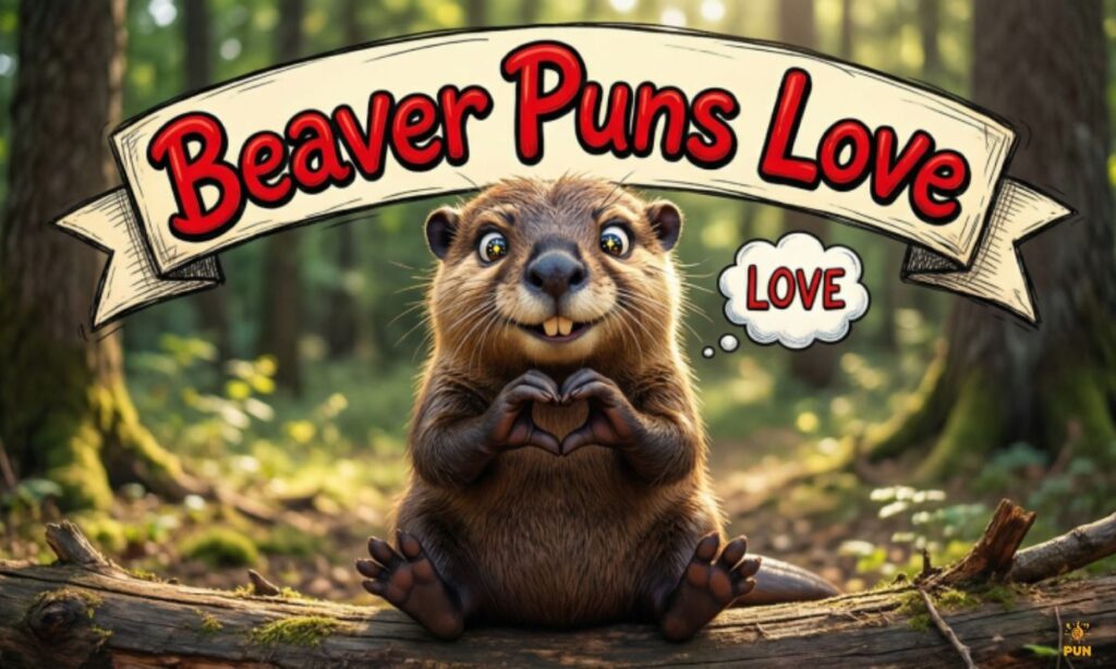 Beaver Puns Love