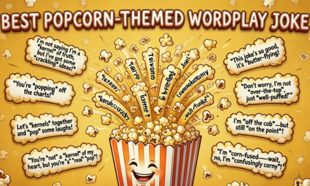 Best Popcorn-Themed Wordplay Jokes