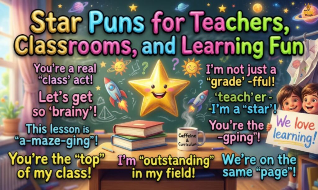Star Puns for Teachers, Classrooms, and Learning Fun