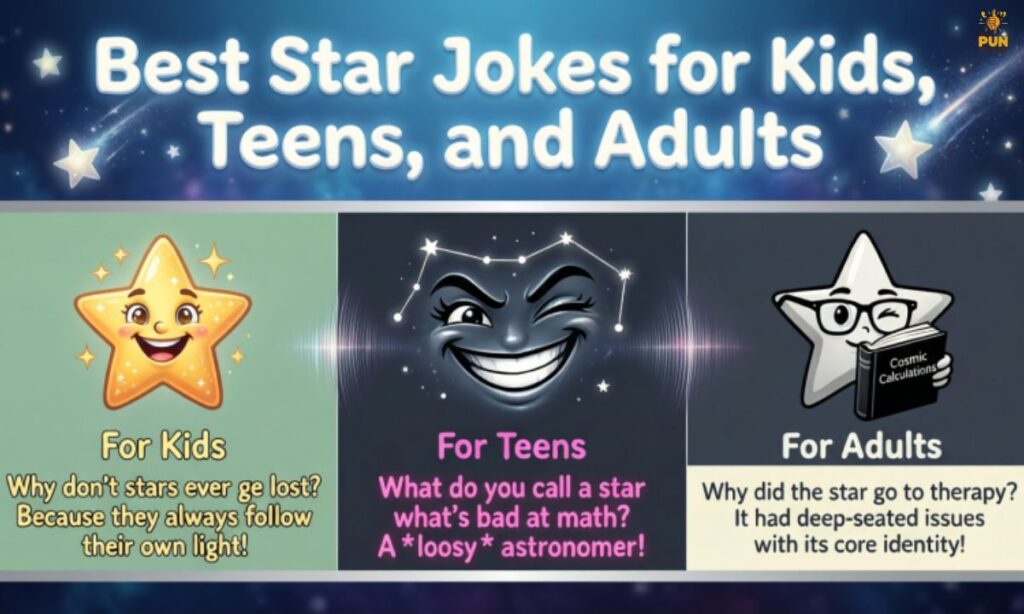 Best Star Jokes for Kids, Teens, and Adults