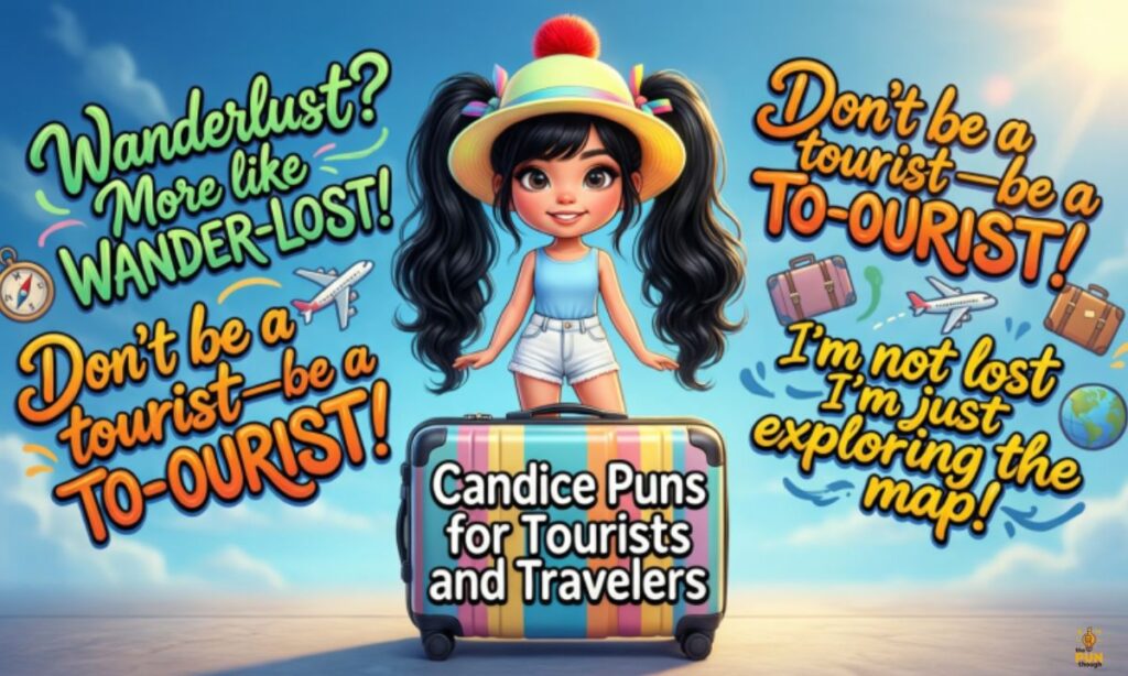 Candice Puns for Tourists and Travelers