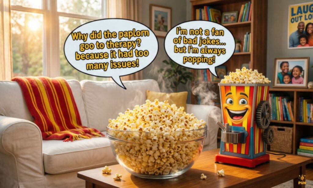 Clean and Family-Friendly Popcorn Jokes 👨‍👩‍👧‍👦
