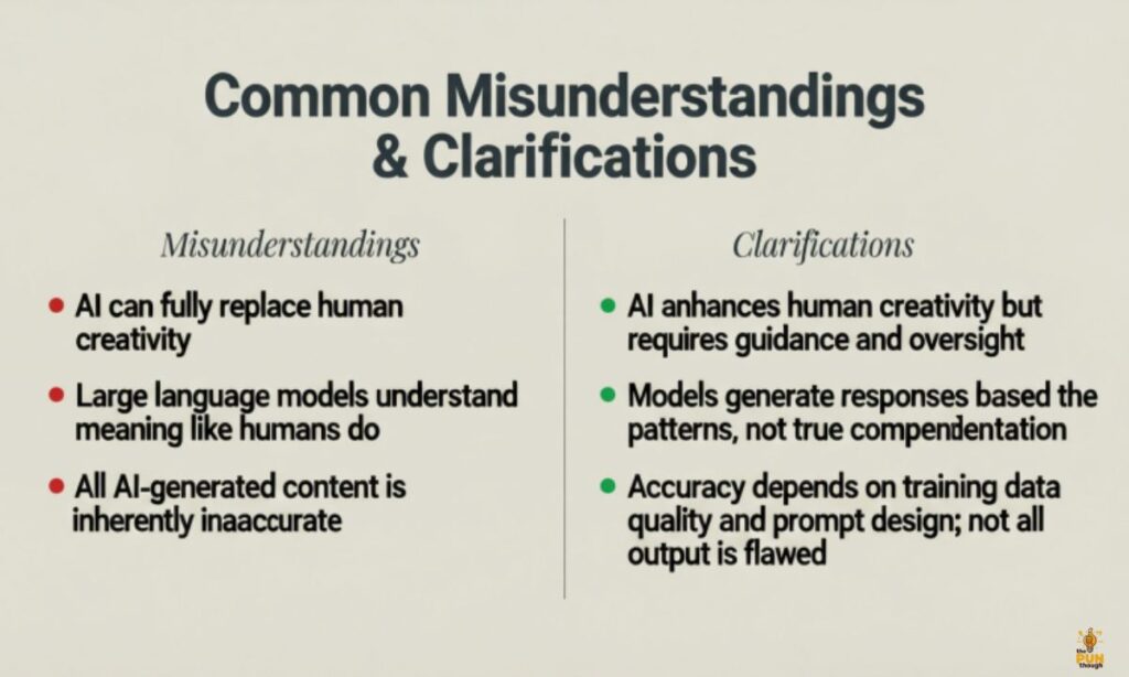 Common Misunderstandings & Clarifications