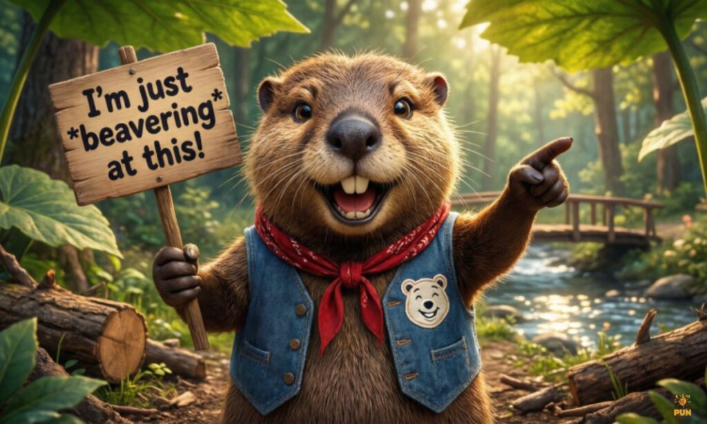 Funny Beaver Puns