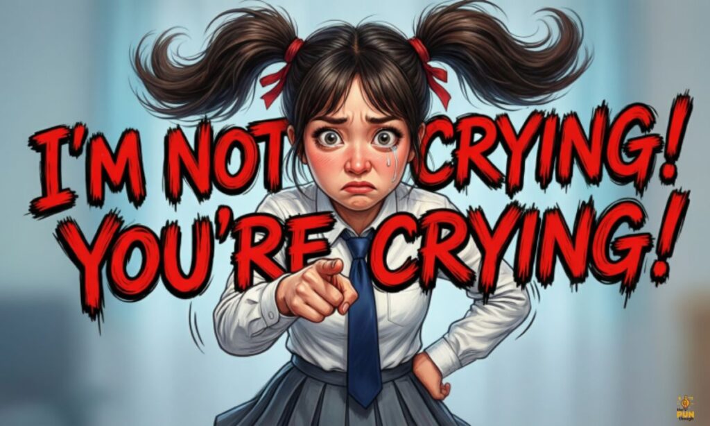 I'm Not Crying! You're Crying!