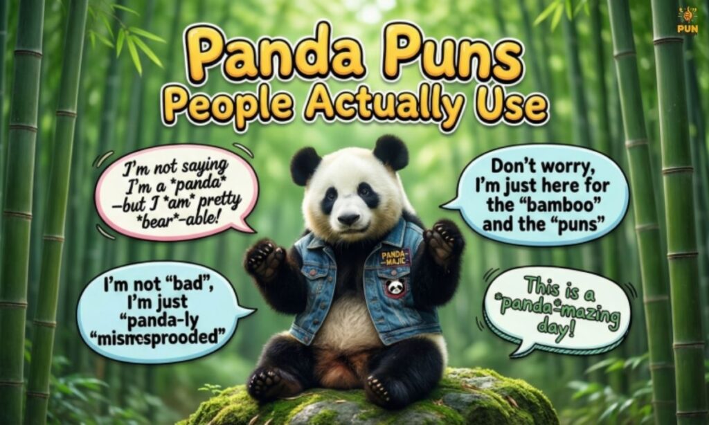 Panda Puns People Actually Use