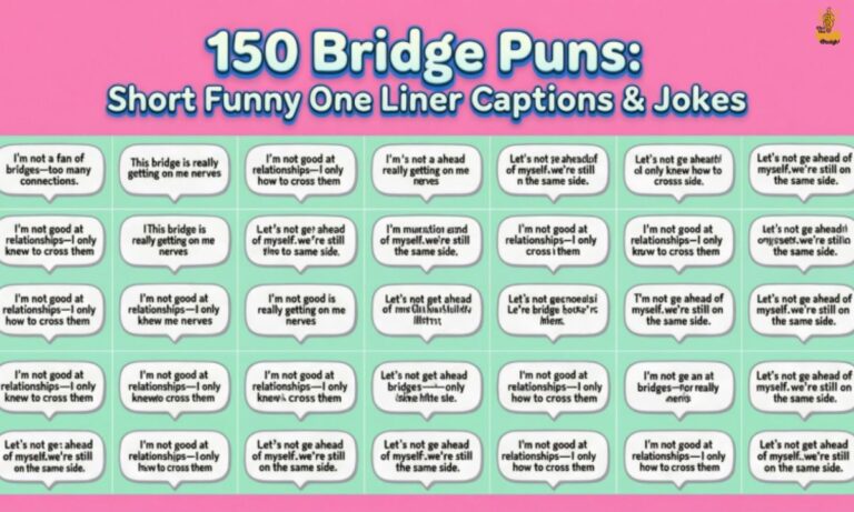 Short Bridge Puns (1)