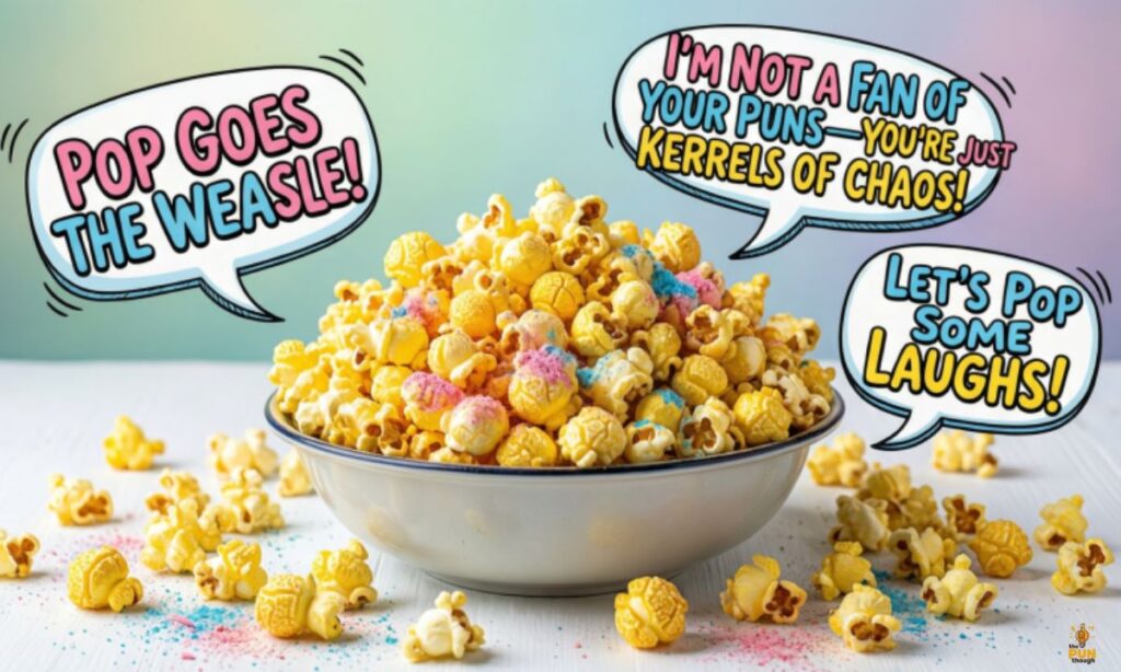 Short Funny Popcorn Puns