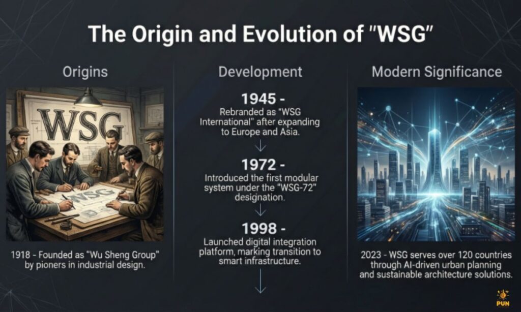 The Origin and Evolution of “WSG”