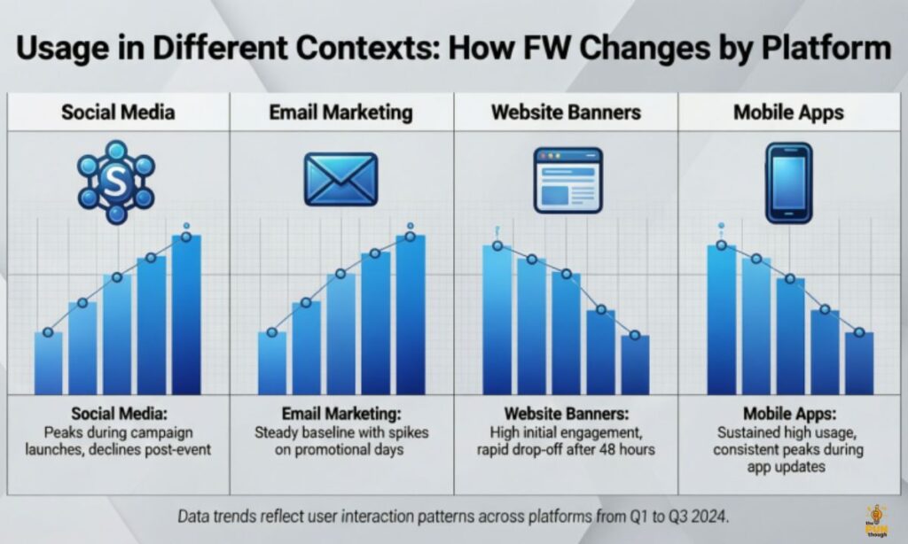 Usage in Different Contexts: How FW Changes by Platform