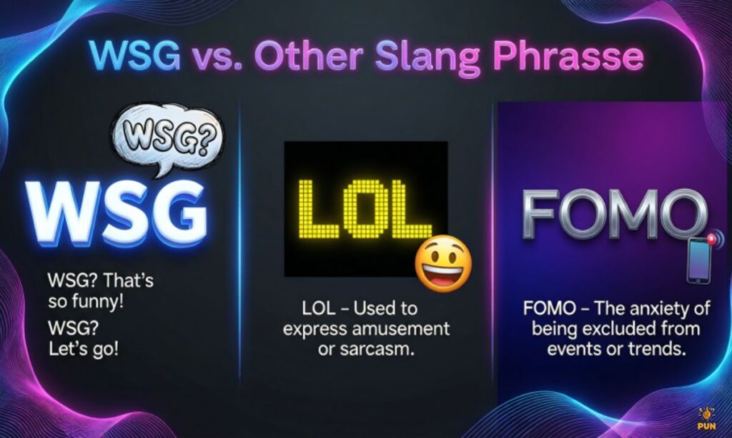 WSG vs. Other Slang Phrases