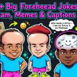 150+ Big Forehead Jokes for Instagram, Memes & Captions (2026)