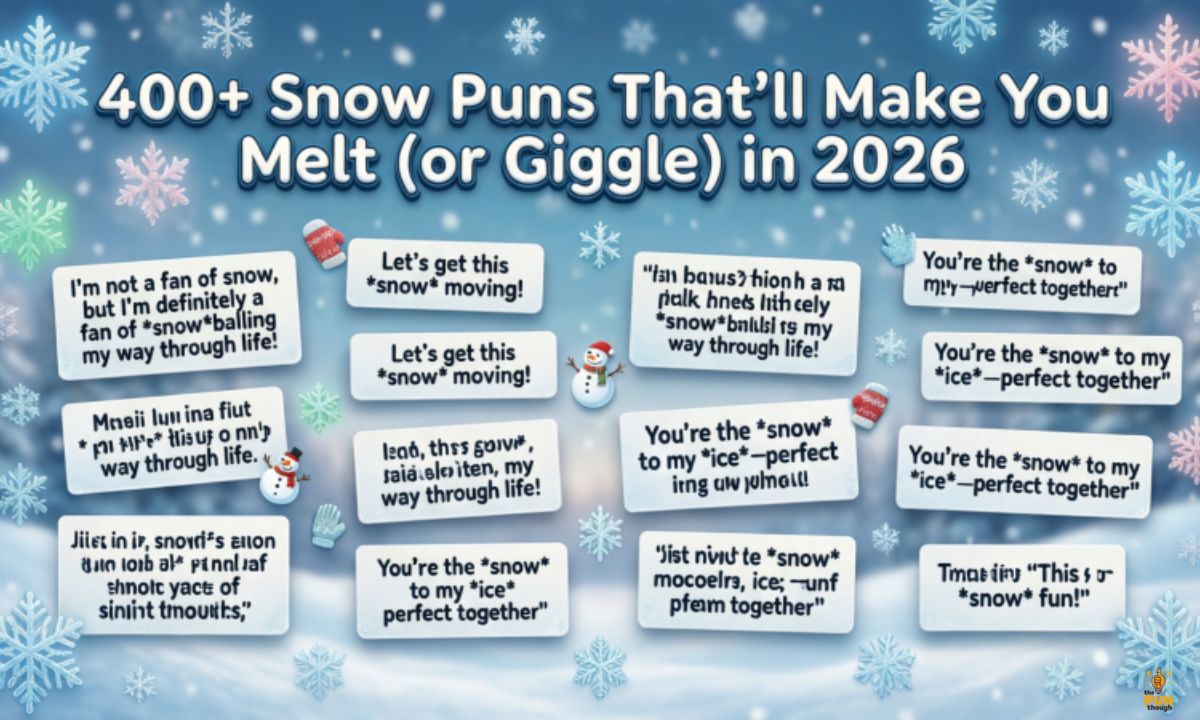 400+ Snow Puns That’ll Make You Melt (or Giggle) in 2026