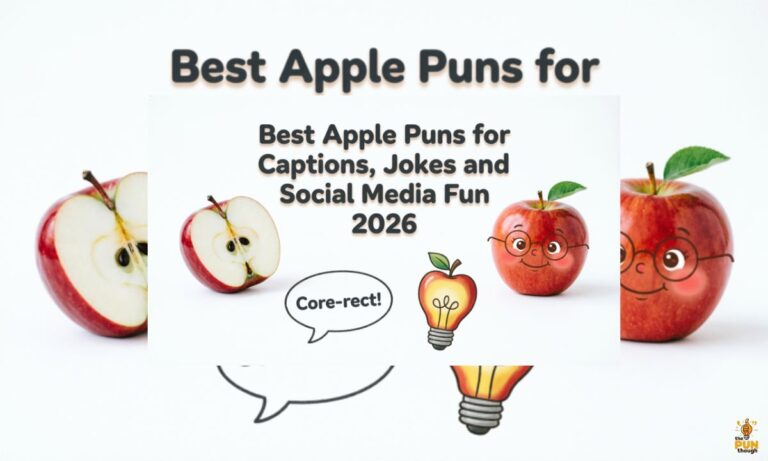 Best Apple Puns for Captions, Jokes and Social Media Fun 2026