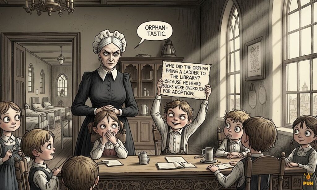 Best Orphan-Themed Wordplay Jokes