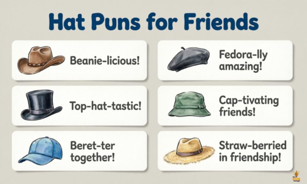 Hat Puns for Friends