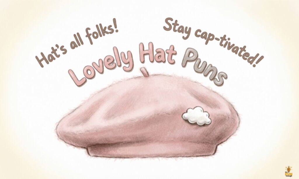 Lovely Hat Puns to Spread Smiles