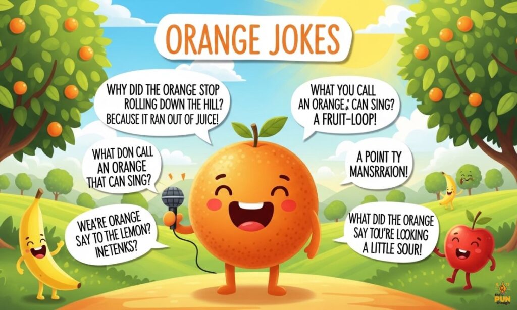 Clean and Family Friendly Orange Jokes