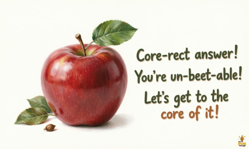 Short Funny Apple Puns 🍏