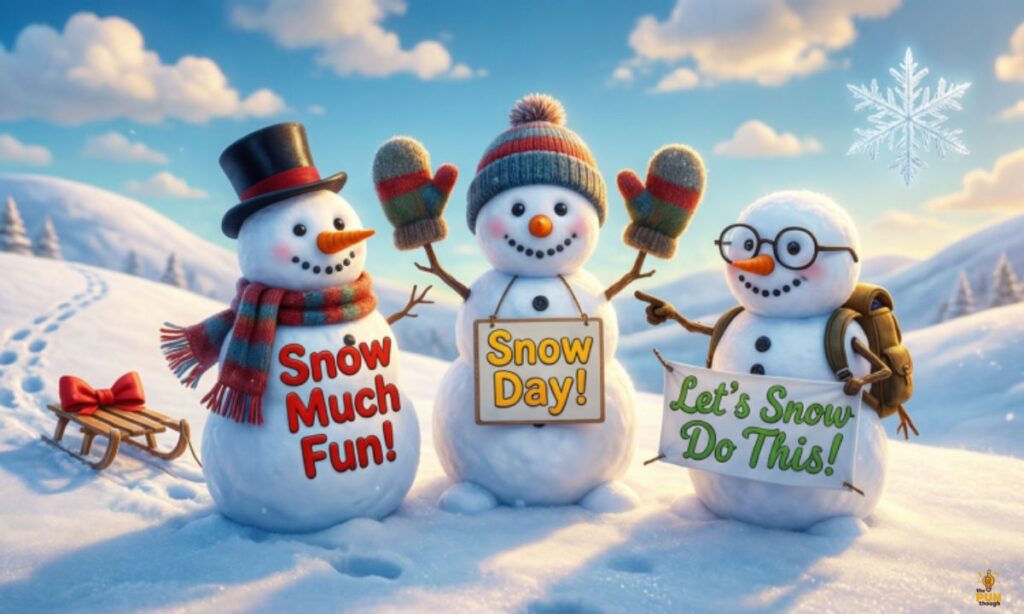 Snow Puns for Kids