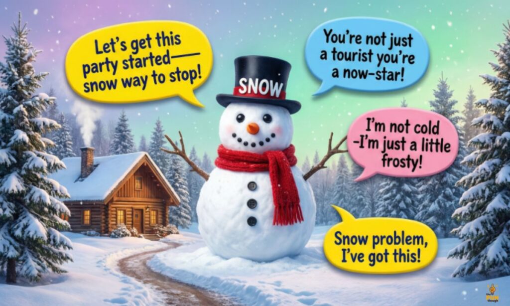 Snow Puns for Tourists and Travelers