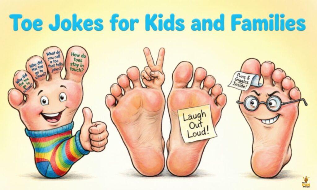 Toe Jokes for Kids and Families