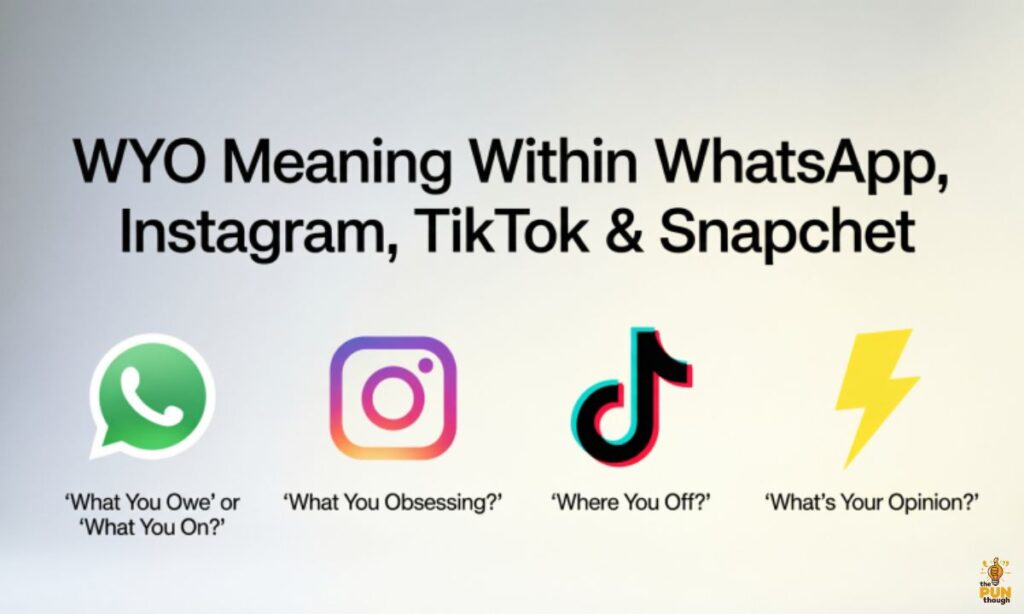 WYO Meaning Within WhatsApp, Instagram, TikTok & Snapchat