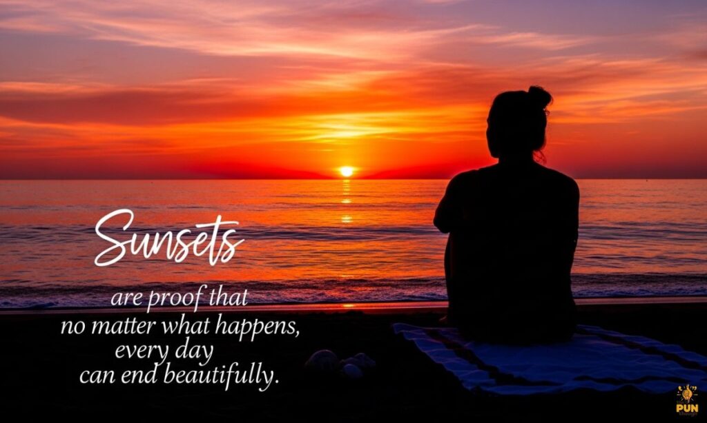 Sunset Quotes and Captions 