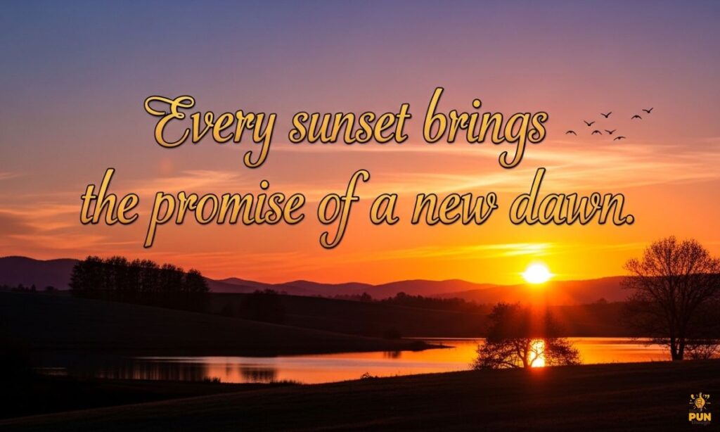 Nature Sunset Quotes