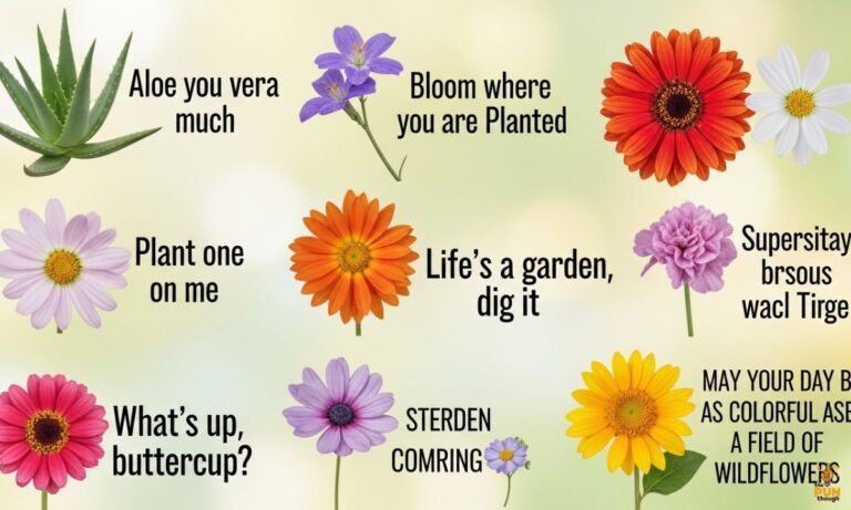 270 Best Flower Puns & Captions That Are Absolutely Not Flower Lyrics