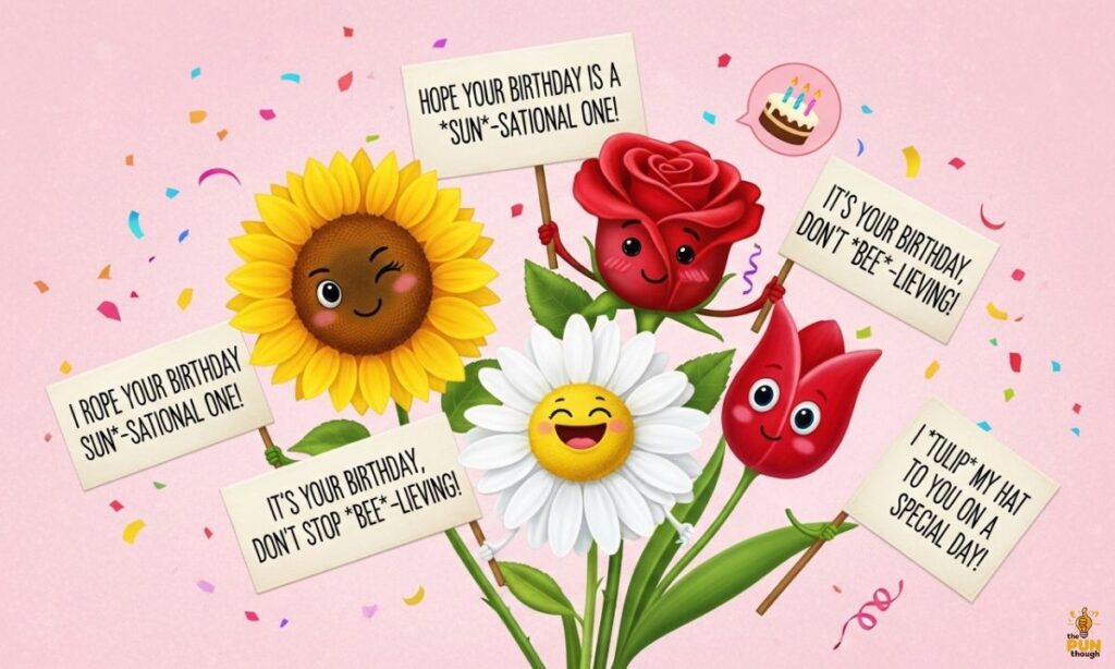 Flower Puns for Birthday ๐๐ธ