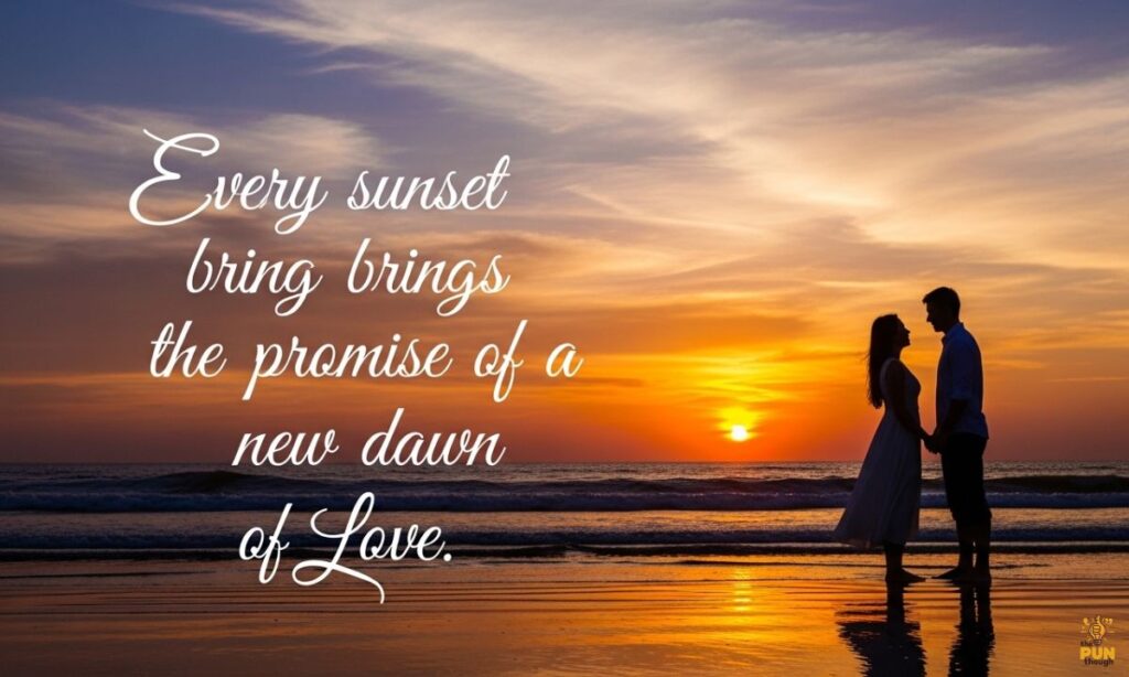Sunset Love Quotes for Romantic Moments 