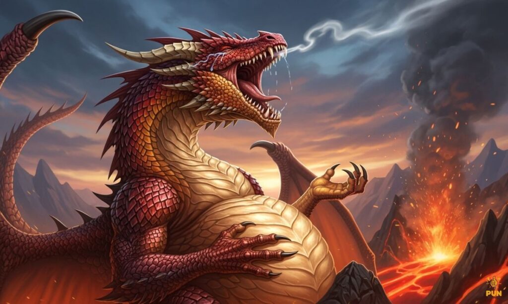 Blazing Through the Punchlines: Legendary Dragon Laughs