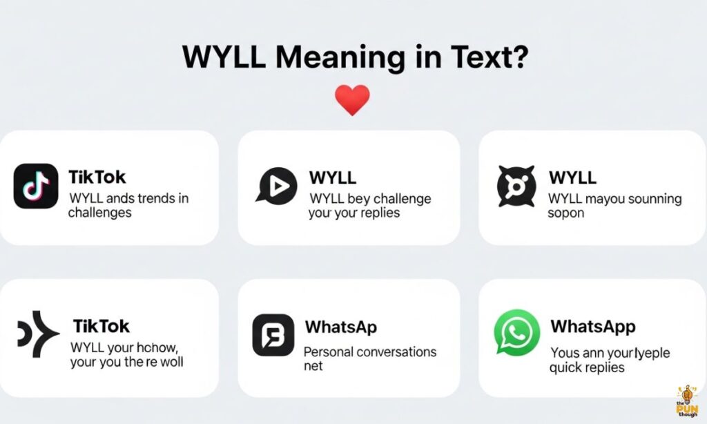 WYLL Meaning in Text on Different Platforms ❤️