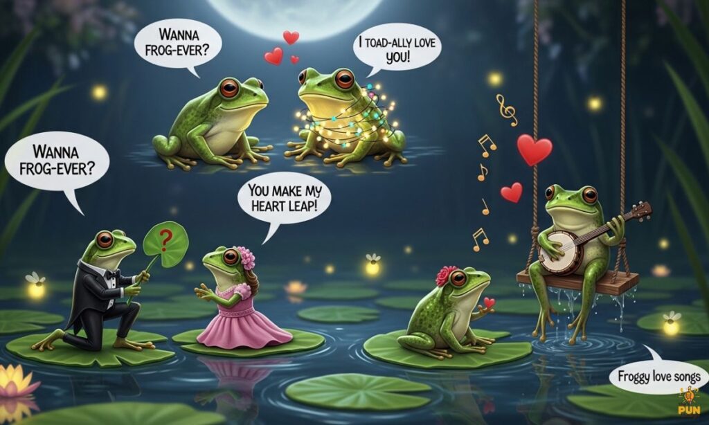 Frog Puns Love 🐸💖