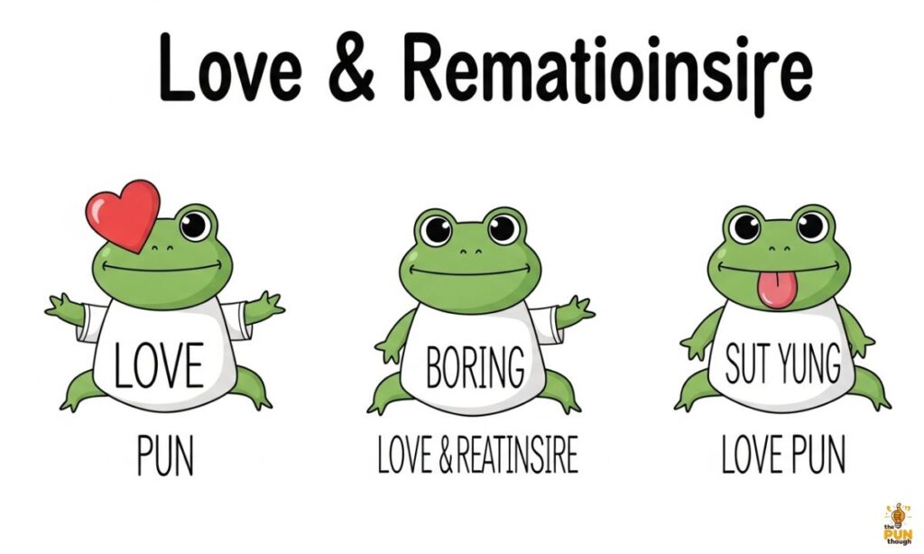 Love & Relationship Frog Puns